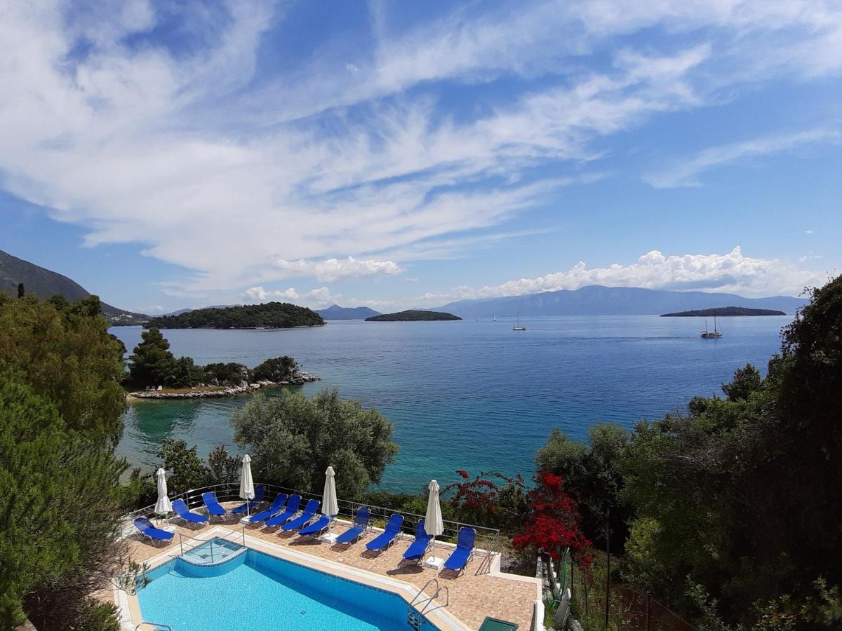 Korakias Seaview Villa Yénion Exteriör bild