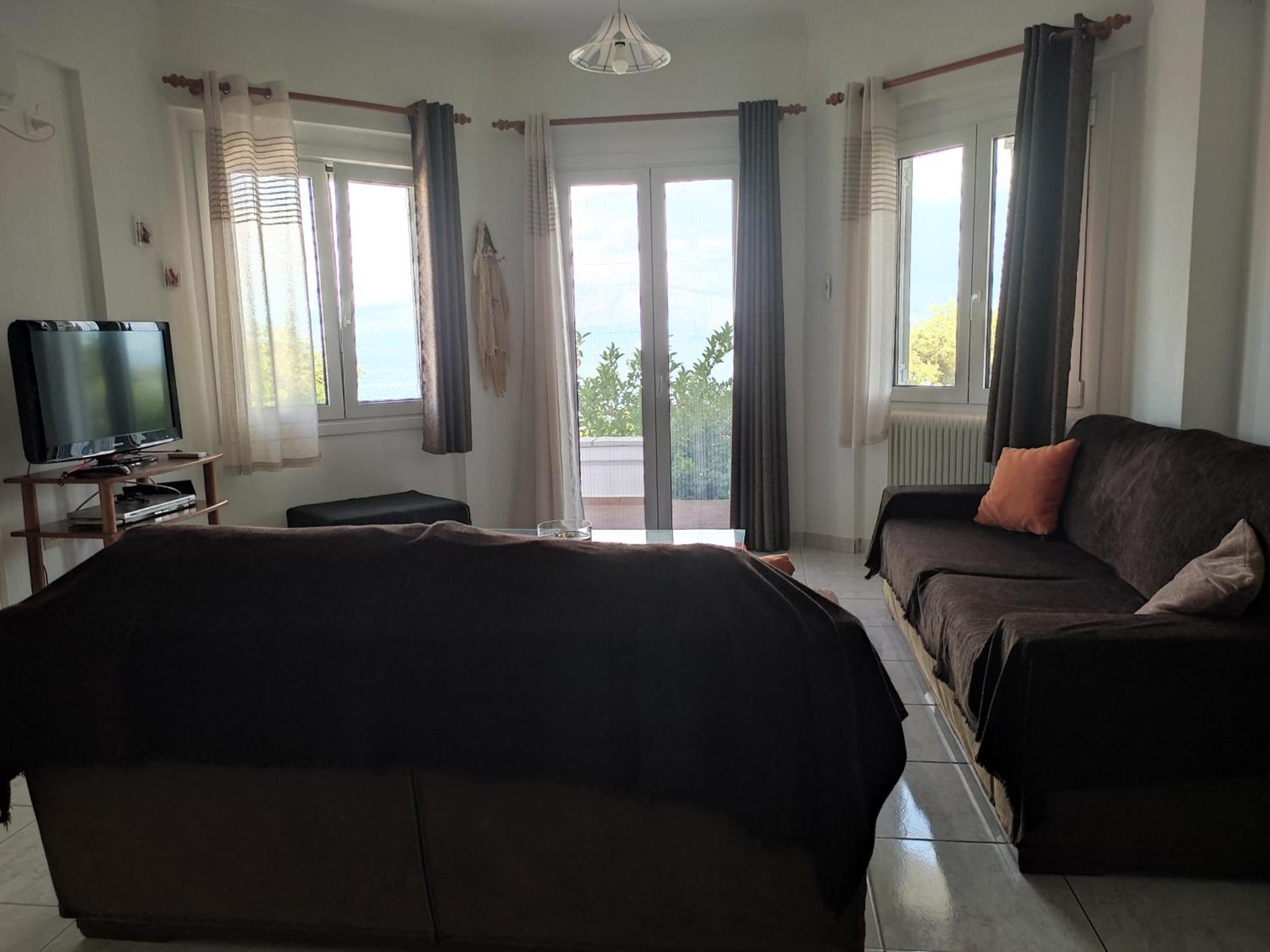 Korakias Seaview Villa Yénion Exteriör bild
