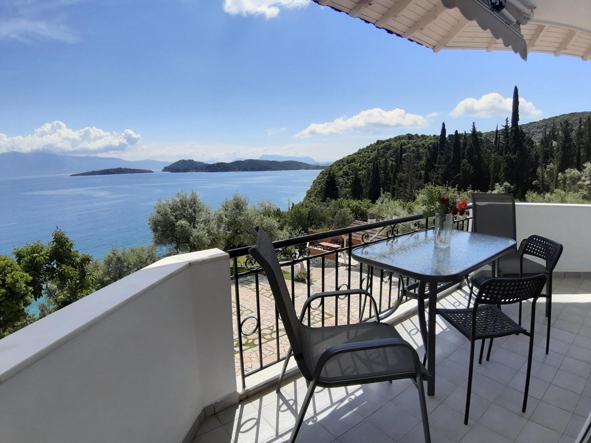 Korakias Seaview Villa Yénion Exteriör bild