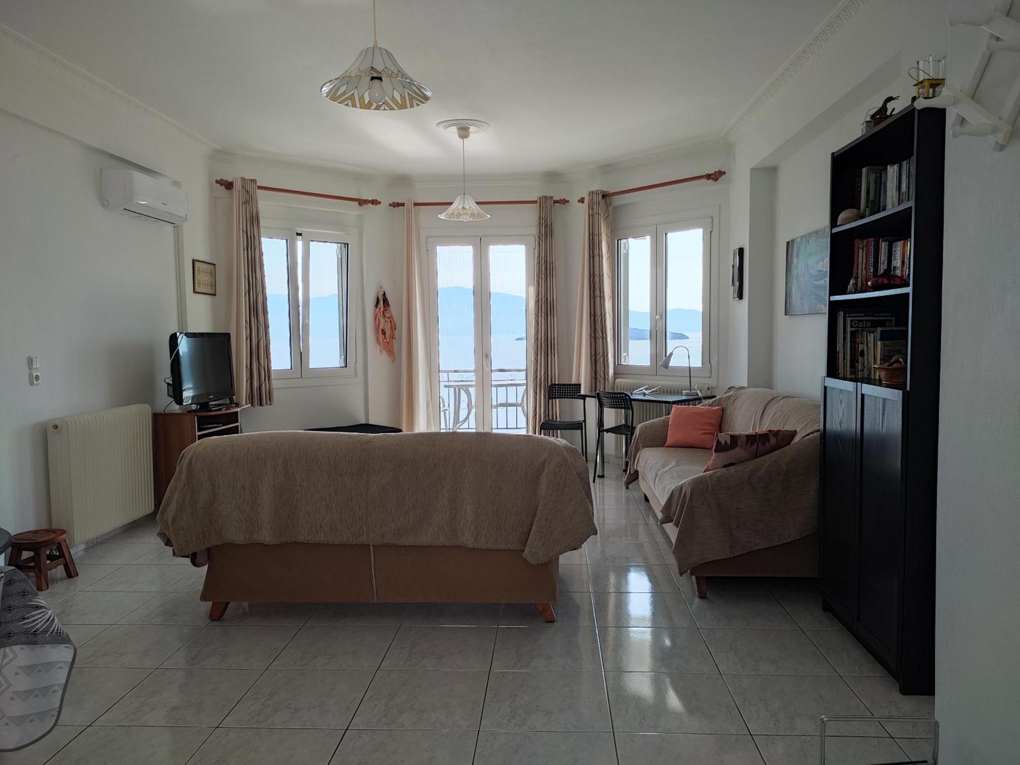 Korakias Seaview Villa Yénion Exteriör bild