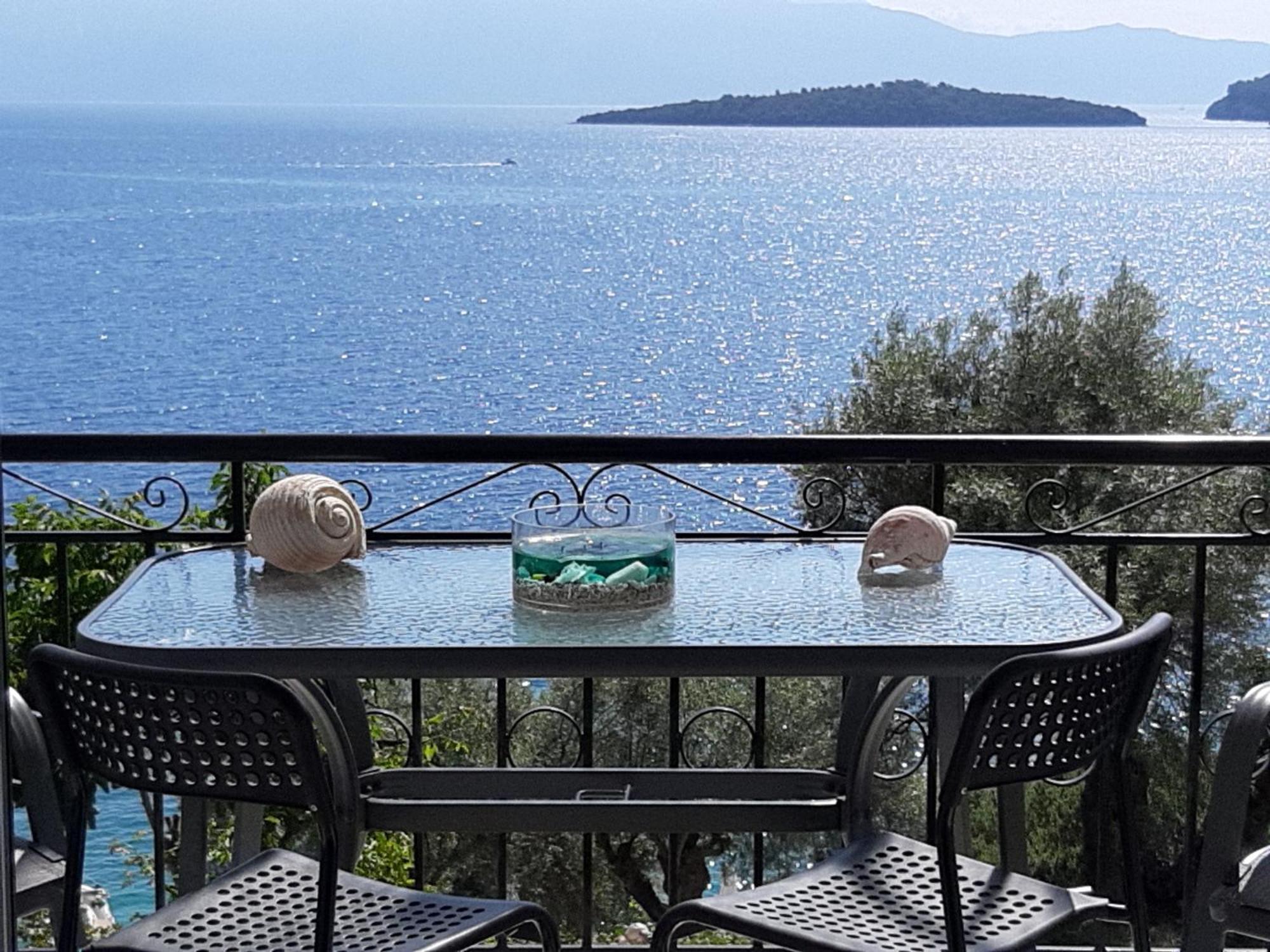 Korakias Seaview Villa Yénion Exteriör bild